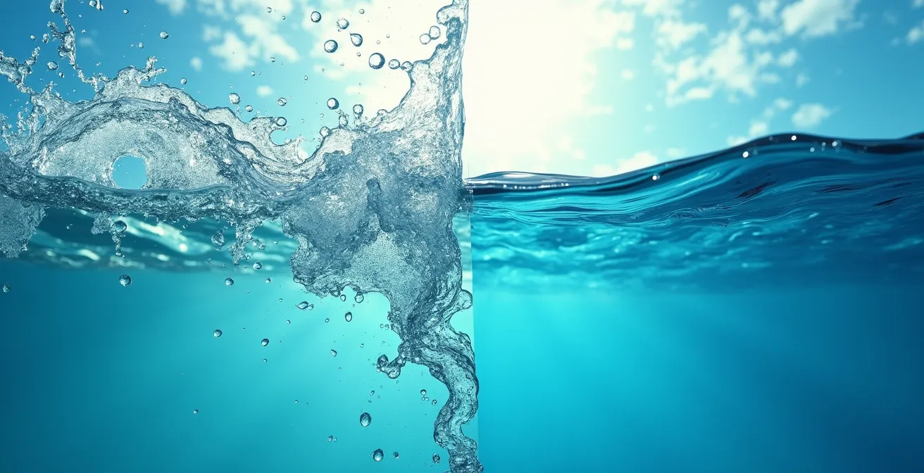 Vue symbolique contrastée entre mouvement actif et repos méditatif